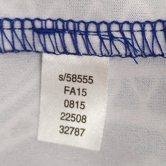 INC Blue & White Neo Romance Lace Print Shift Dress - Picture 7 of 7